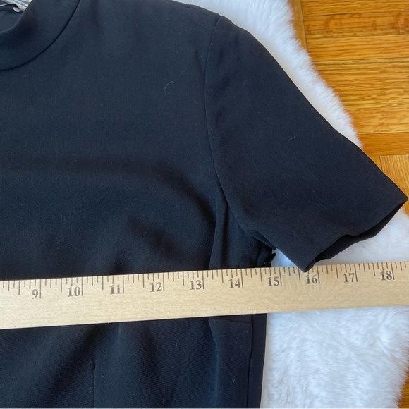 STELLA MCCARTNEY black short sleeve dress - Picture 12 of 14